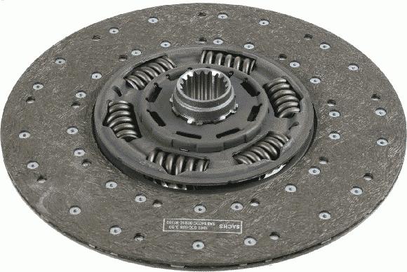 SACHS 1 878 005 165 - Sajūga disks www.autospares.lv