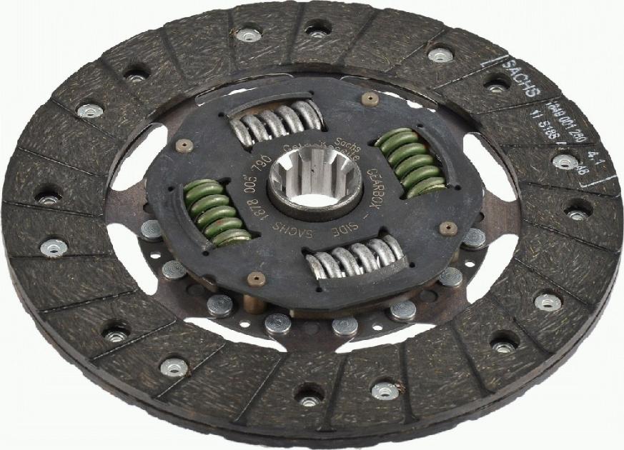 SACHS 1878 005 790 - Sajūga disks www.autospares.lv