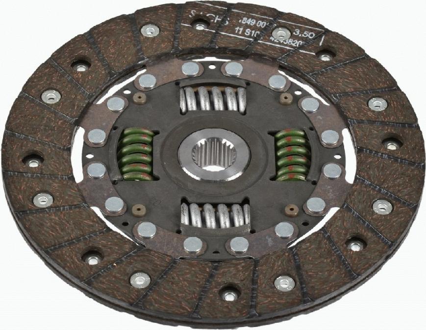 SACHS 1878 005 782 - Clutch Disc www.autospares.lv