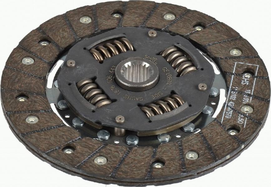 SACHS 1878 006 443 - Sajūga disks autospares.lv