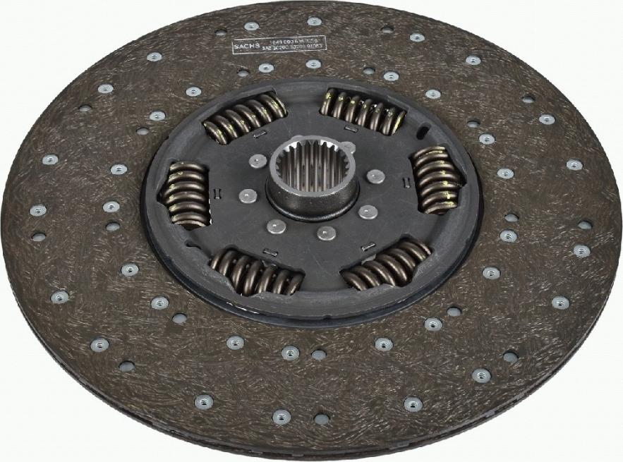 SACHS 1878 006 584 - Sajūga disks www.autospares.lv