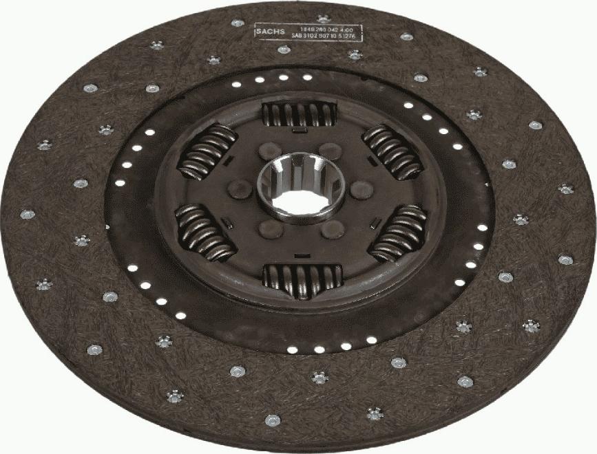 SACHS 1878 006 055 - Sajūga disks www.autospares.lv