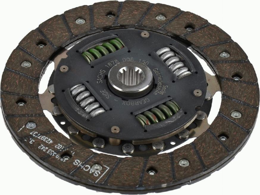 SACHS 1878 006 150 - Clutch Disc www.autospares.lv