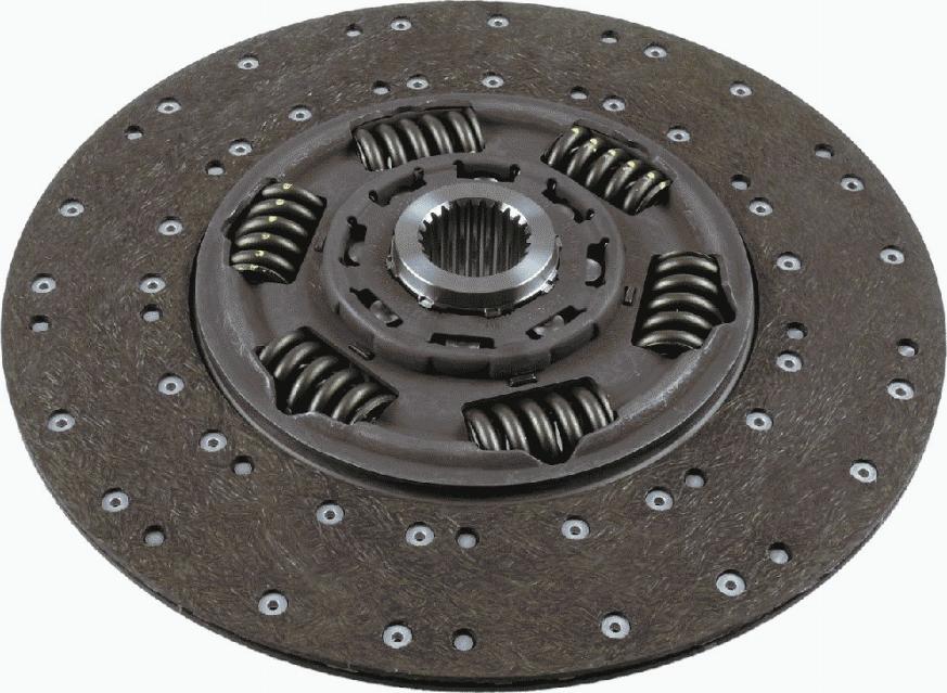 SACHS 1878 006 129 - Sajūga disks www.autospares.lv