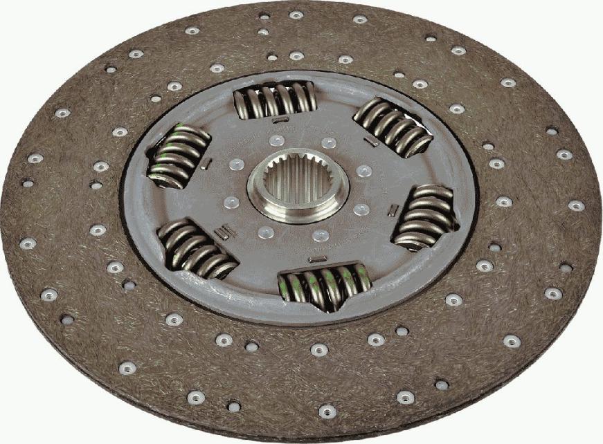 SACHS 1878 006 370 - Диск сцепления, фрикцион www.autospares.lv