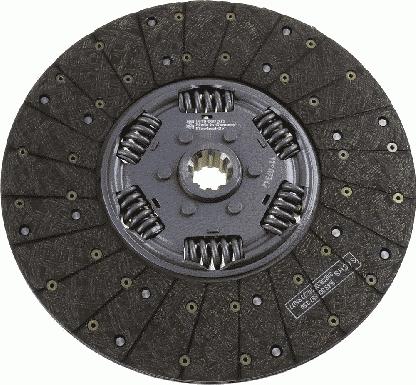 SACHS 1878 000 515 - Sajūga disks www.autospares.lv