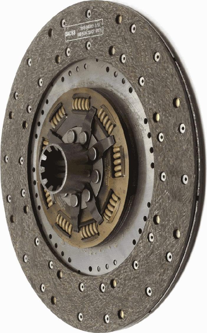 SACHS 1878 000 690 - Sajūga disks www.autospares.lv