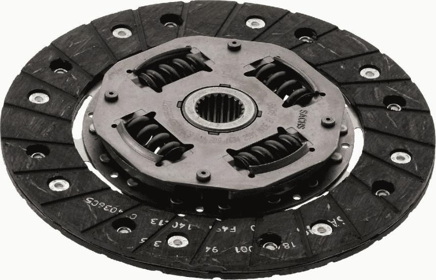 SACHS 1 878 000 808 - Sajūga disks autospares.lv