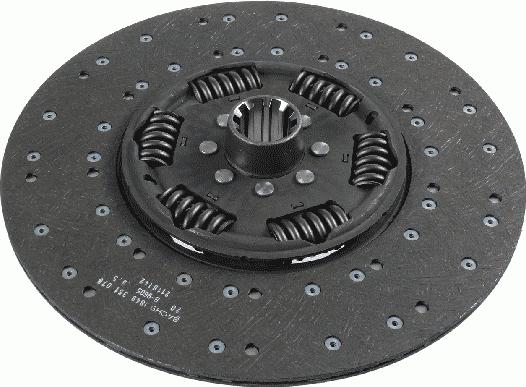 SACHS 1 878 000 205 - Sajūga disks www.autospares.lv