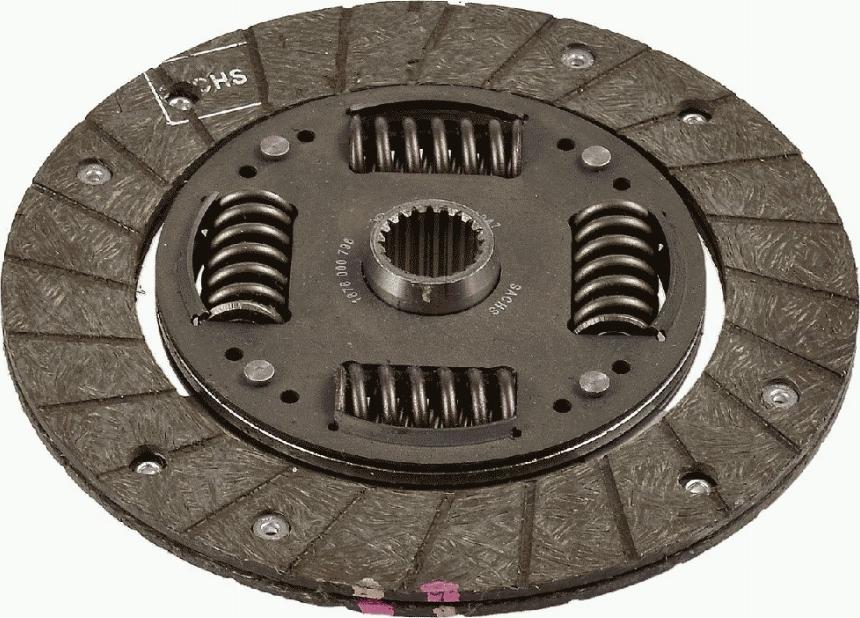 SACHS 1878 000 796 - Sajūga disks www.autospares.lv