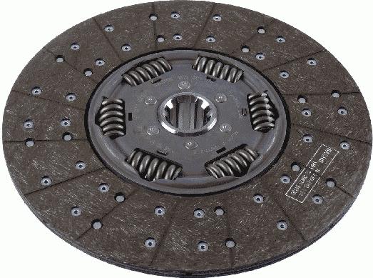 SACHS 1878 001 070 - Sajūga disks www.autospares.lv