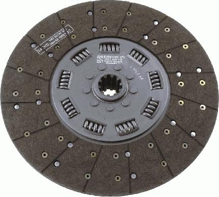 SACHS 1878 001 071 - Sajūga disks www.autospares.lv