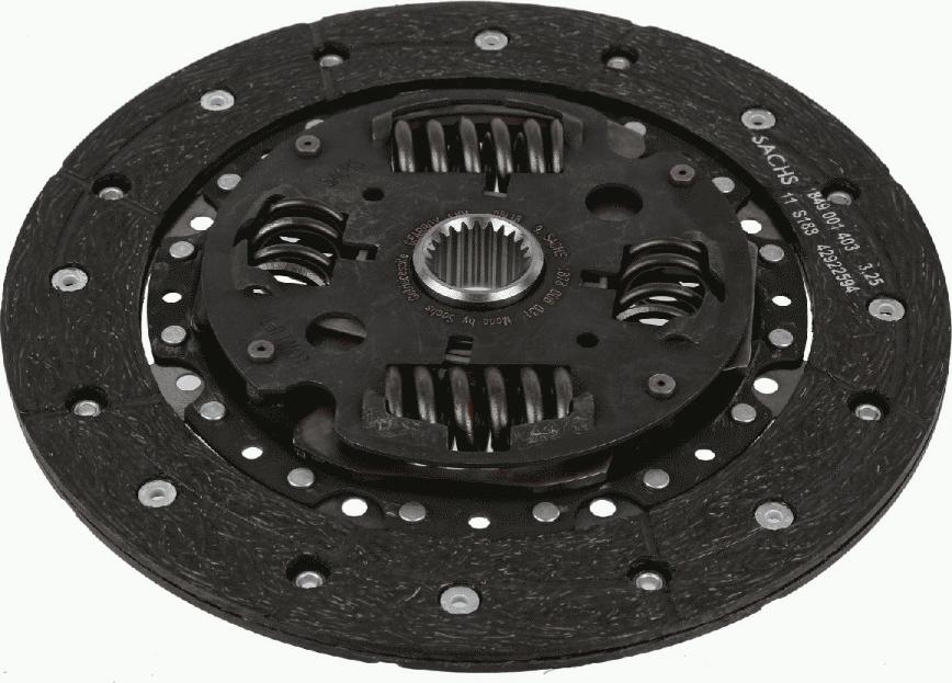 SACHS 1 878 008 031 - Sajūga disks www.autospares.lv