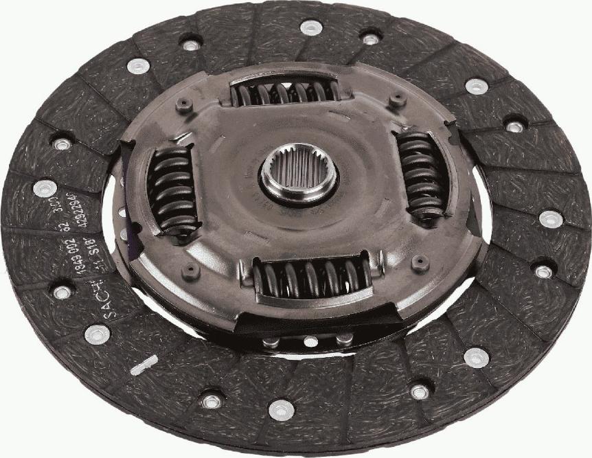 SACHS 1878 008 297 - Sajūga disks autospares.lv