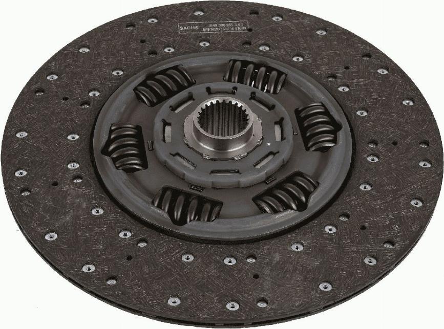 SACHS 1878 008 744 - Sajūga disks www.autospares.lv