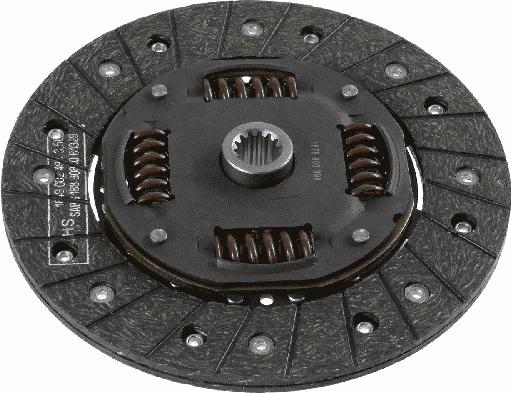 SACHS 1878 003 999 - Диск сцепления, фрикцион www.autospares.lv