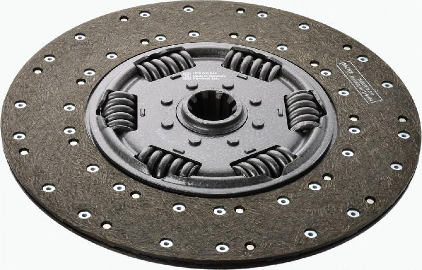 SACHS 1 878 003 968 - Sajūga disks www.autospares.lv