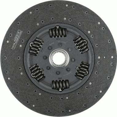 SACHS 1878 003 065 - Диск сцепления, фрикцион www.autospares.lv