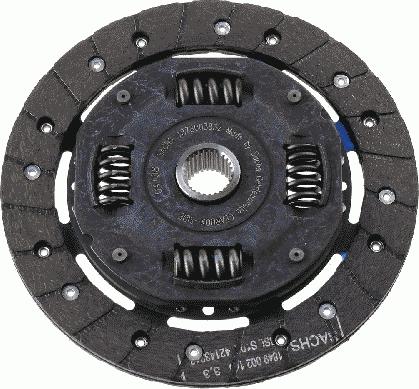 SACHS 1878 003 852 - Sajūga disks autospares.lv