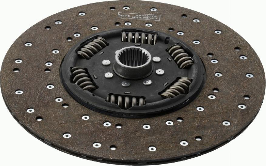 SACHS 1 878 003 867 - Sajūga disks www.autospares.lv