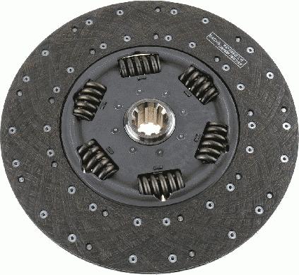 SACHS 1878 003 888 - Sajūga disks www.autospares.lv