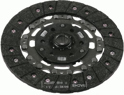 SACHS 1878 003 309 - Clutch Disc www.autospares.lv