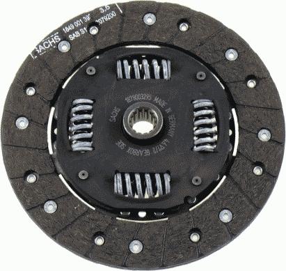 SACHS 1878 003 295 - Sajūga disks www.autospares.lv