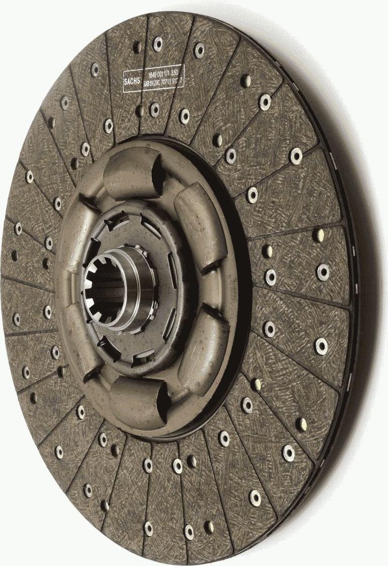 SACHS 1878 003 250 - Sajūga disks www.autospares.lv