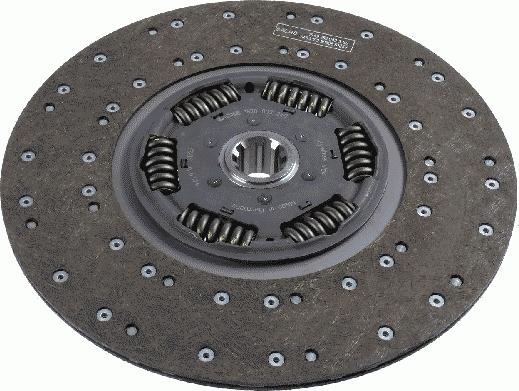 SACHS 1878 003 269 - Sajūga disks www.autospares.lv