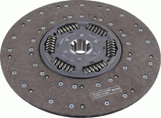 SACHS 1878 003 274 - Sajūga disks www.autospares.lv