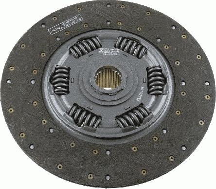 SACHS 1 878 003 768 - Sajūga disks www.autospares.lv