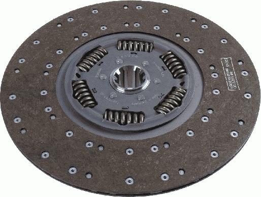 SACHS 1878 002 878 - Sajūga disks www.autospares.lv