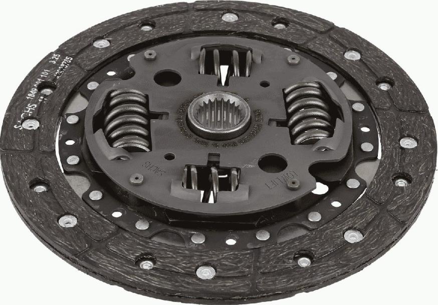 SACHS 1 878 002 395 - Sajūga disks www.autospares.lv