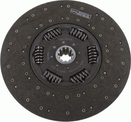 SACHS 1 878 002 735 - Sajūga disks www.autospares.lv