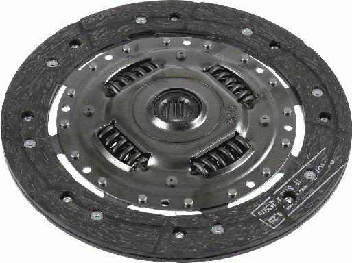 SACHS 1878 002 736 - Sajūga disks www.autospares.lv