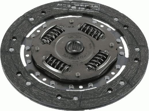 SACHS 1878 002 736 - Sajūga disks www.autospares.lv