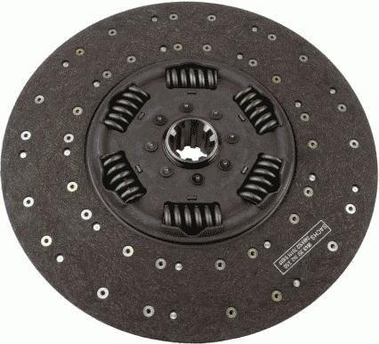 SACHS 1878 002 733 - Sajūga disks www.autospares.lv