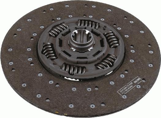 SACHS 1878 002 729 - Sajūga disks www.autospares.lv