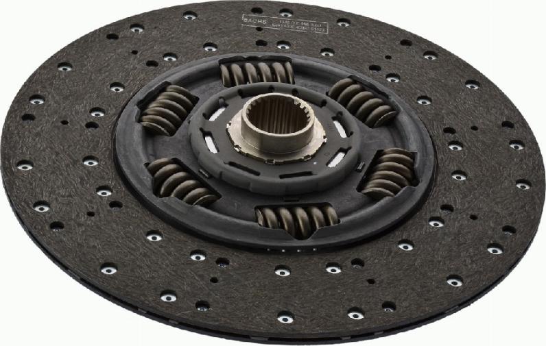 SACHS 1878 007 124 - Sajūga disks www.autospares.lv