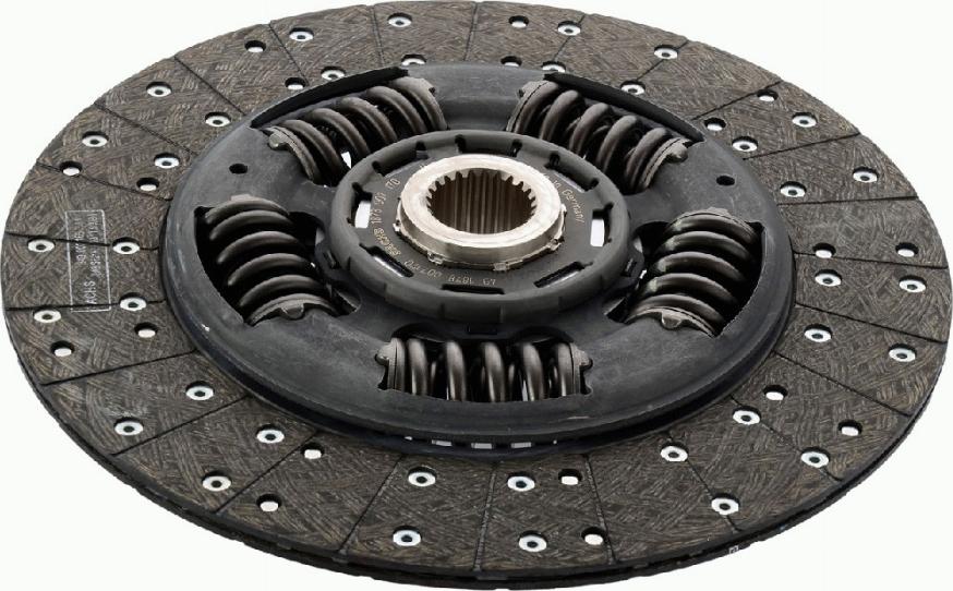 SACHS 1878 007 170 - Sajūga disks www.autospares.lv