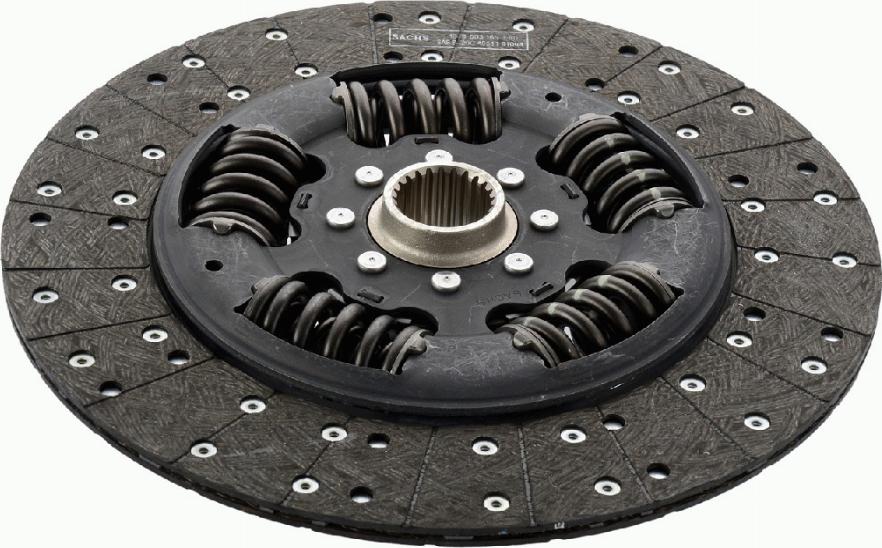 SACHS 1878 007 170 - Sajūga disks www.autospares.lv