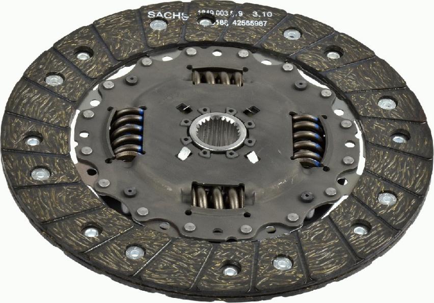 SACHS 1878 007 204 - Clutch Disc www.autospares.lv