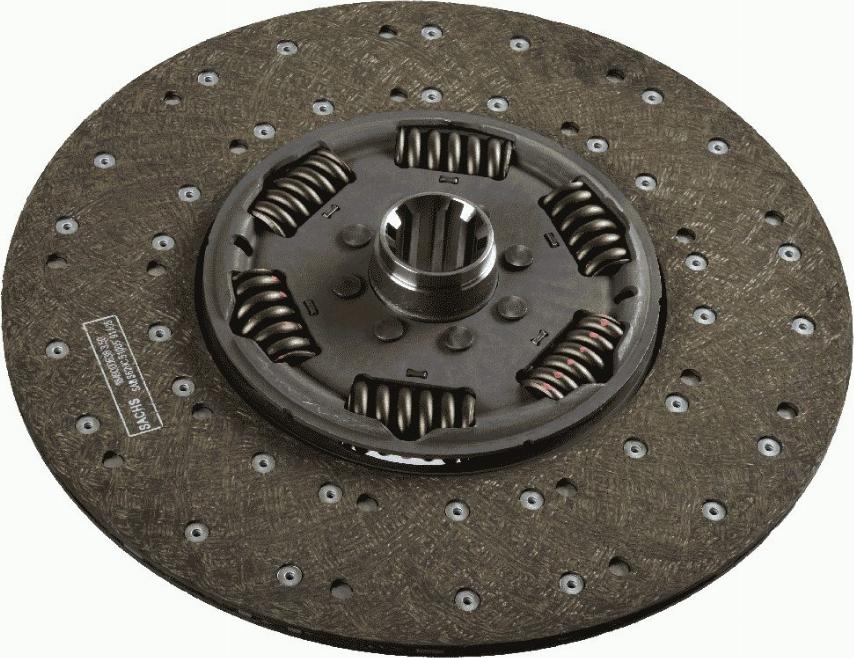 SACHS 1878 007 729 - Sajūga disks www.autospares.lv