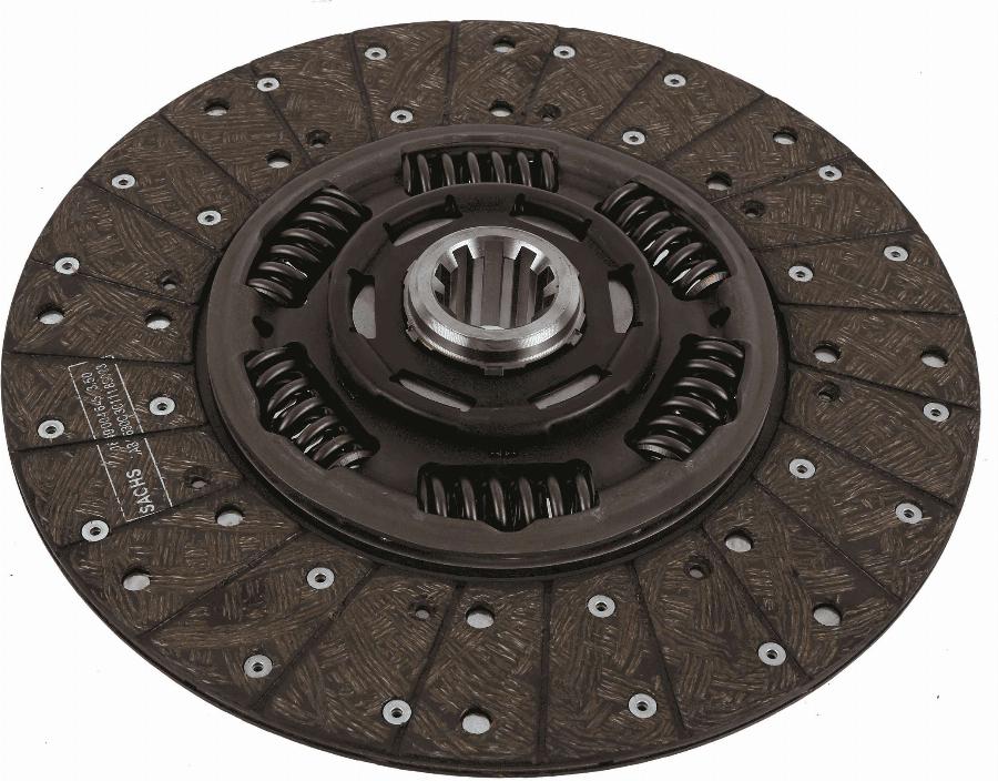 SACHS 1878 010 329 - Sajūga disks www.autospares.lv