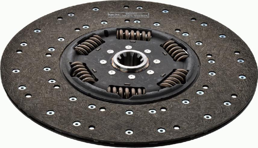 SACHS 1 878 080 031 - Sajūga disks www.autospares.lv