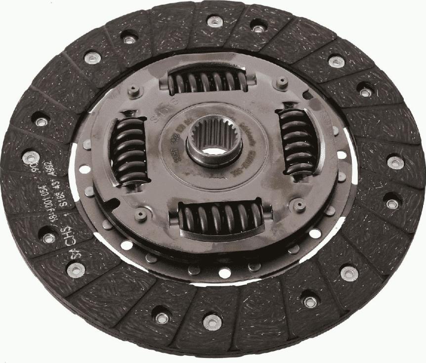 SACHS 1 878 030 841 - Sajūga disks www.autospares.lv