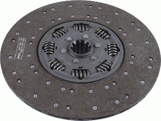 SACHS 1878 032 032 - Sajūga disks www.autospares.lv