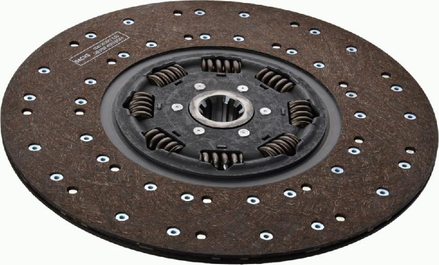 SACHS 1 878 026 241 - Sajūga disks www.autospares.lv