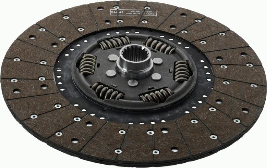 SACHS 1 878 023 831 - Sajūga disks www.autospares.lv