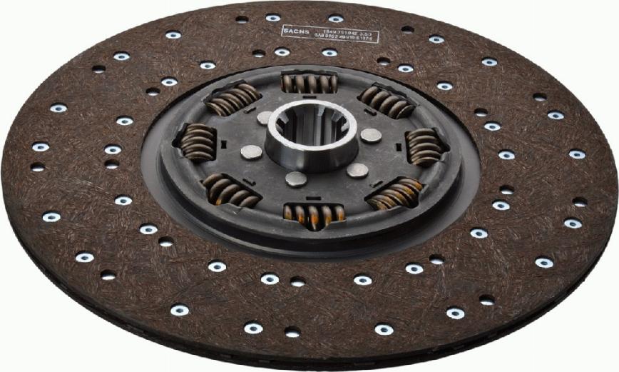 SACHS 1 878 022 841 - Sajūga disks www.autospares.lv